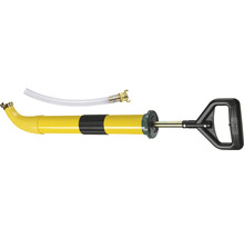 Handpumpe mit Schlauchanschluss und Handgriff