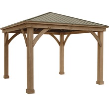 Pavillon mit Metalldach