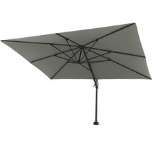 Rechteckiger Sonnenschirm mit Ständer