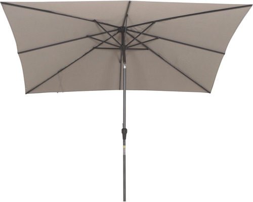 Rechteckiger Sonnenschirm für den Außenbereich