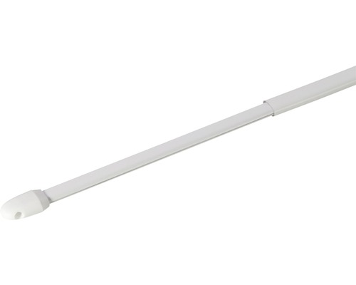 Vitragestange simple weiß 60-110 cm Ø 10 mm 2 Stk.