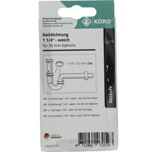 Keildichtung 1 1/4 Zoll weich für 32 Millimeter Siphons