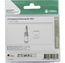 TECE Heberglockendichtung 31 x 62 x 3 Millimeter