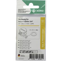 PE-Ring Köro 3/4" 23x29,5x2 mm für Wasserzähler-thumb-2