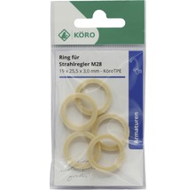 Körö Dichtungsringe für Strahlregler M28, 19x25,5x3 Millimeter, im Beutel