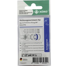 Dichtungssortiment für Quetschverschraubung 3/8 Zoll