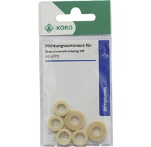 Dichtungssortiment für Quetschverschraubung 3/8 Zoll von KöroTPE in Verpackung