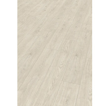 Heller Laminatboden mit Holzoptik
