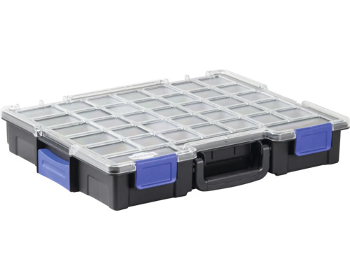 Sortimentskasten Aufbewahrungsbox Industrial inkl. 1 Fach 440 x 76 x 355 mm schwarz (unbefüllt) Sortimentskasten Aufbewahrungsbox Industrial inkl. 1 Fach 440 x 76 x 355 mm schwarz (unbefüllt)