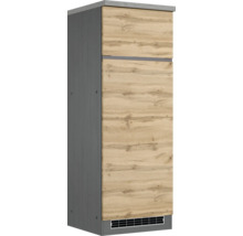 Hochschrank mit Holztür für Badezimmer