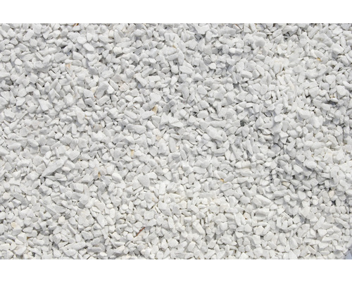 Marmorsplitt 6-9 mm 25 kg Carrara-Weiß