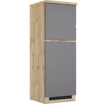 Hoher Schuhschrank mit zwei Türen in Holzoptik