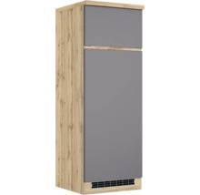 Hochschrank mit zwei Türen und Belüftungsgitter