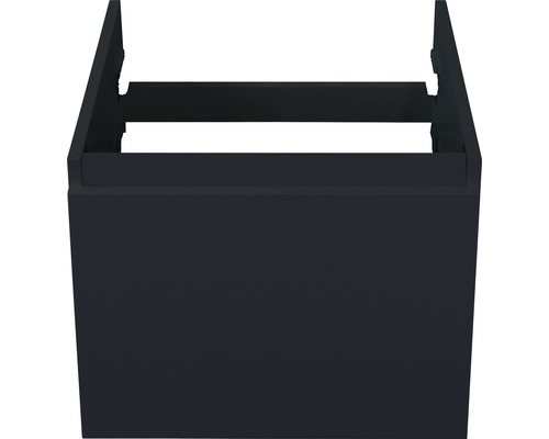 Waschbeckenunterschrank Sanox Frozen 40x40x45 cm ohne Waschbecken schwarz matt