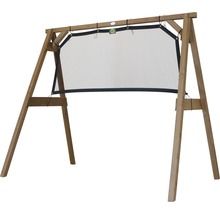 Holzschaukelgestell mit Projektionswand