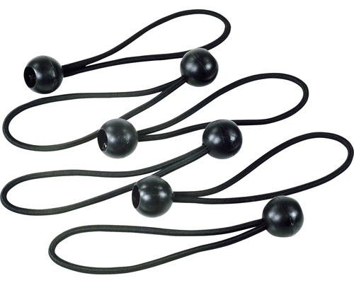 Spanngummis 7 cm 6 Stk schwarz Spanngummis 7 cm 6 Stk schwarz