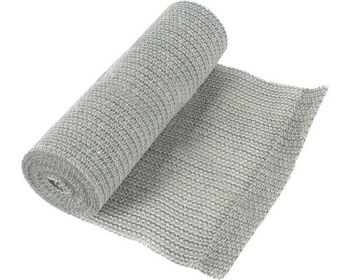 Sichtschutzstreifen PE 24 x 200 cm dunkel-braun für Einstabmatte Grauer Teppichgleitschutz auf Rolle
