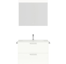 Badmöbel-Set Nobilia Programm 2 211 81x169,1x48,7 cm Mineralgusswaschtisch weiß hochglanz mit LED-Beleuchtung-thumb-0 Badmöbel-Set Nobilia Programm 2 211 81x169,1x48,7 cm Mineralgusswaschtisch weiß hochglanz mit LED-Beleuchtung-thumb-0