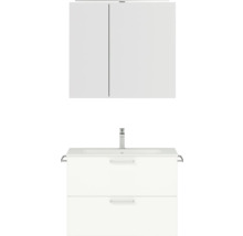 Badmöbel-Set Nobilia Programm 2 217 81x169,1x48,7 cm Mineralgusswaschtisch weiß matt mit LED-Beleuchtung-thumb-0 Badmöbel-Set Nobilia Programm 2 217 81x169,1x48,7 cm Mineralgusswaschtisch weiß matt mit LED-Beleuchtung-thumb-0