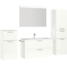 Badmöbel-Set Nobilia Programm 2 267 210x169,1x48,7 cm Mineralgusswaschtisch weiß hochglanz mit LED-Beleuchtung-thumb-6 Badmöbel-Set Nobilia Programm 2 267 210x169,1x48,7 cm Mineralgusswaschtisch weiß hochglanz mit LED-Beleuchtung-thumb-6