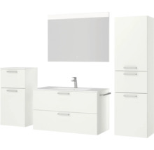 Badmöbel-Set Nobilia Programm 2 265 210x169,1x48,7 cm Mineralgusswaschtisch weiß matt mit LED-Beleuchtung-thumb-5 Badmöbel-Set Nobilia Programm 2 265 210x169,1x48,7 cm Mineralgusswaschtisch weiß matt mit LED-Beleuchtung-thumb-5