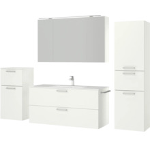 Badmöbel-Set Nobilia Programm 2 313 230x169,1x48,7 cm Mineralgusswaschtisch weiß matt mit LED-Beleuchtung-thumb-5 Badmöbel-Set Nobilia Programm 2 313 230x169,1x48,7 cm Mineralgusswaschtisch weiß matt mit LED-Beleuchtung-thumb-5