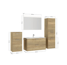 Badmöbel-Set Nobilia Programm 2 271 210x169,1x48,7 cm Mineralgusswaschtisch eiche natur mit LED-Beleuchtung-thumb-7 Badmöbel-Set Nobilia Programm 2 271 210x169,1x48,7 cm Mineralgusswaschtisch eiche natur mit LED-Beleuchtung-thumb-7