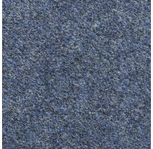 Nahaufnahme eines blauen Teppichs