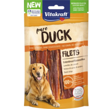 Vitakraft Pure Duck Fillets für Hunde, getreidefrei und ohne Zusätze