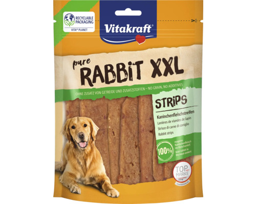 Hundesnack Vitalkraft Kaninchenstreifen XXL 250 g