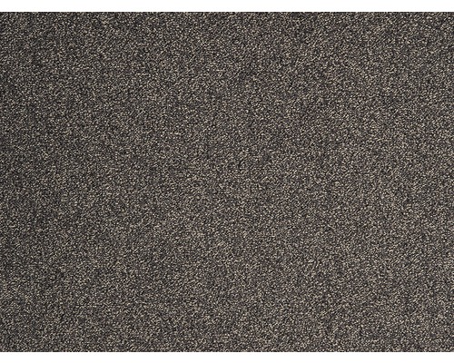 Teppichboden Shaggy Evolve graubraun FB94 500 cm breit (Meterware) Nahaufnahme eines grauen Teppichbodens.