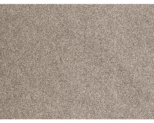 Teppichboden Shaggy Evolve dunkelbeige FB38 400 cm breit (Meterware) Nahaufnahme eines Teppichbodens