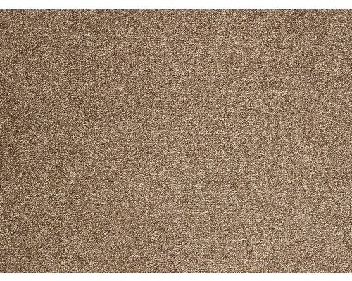 Teppichboden Shaggy Evolve braun FB43 400 cm breit (Meterware) Nahaufnahme eines Teppichbodens
