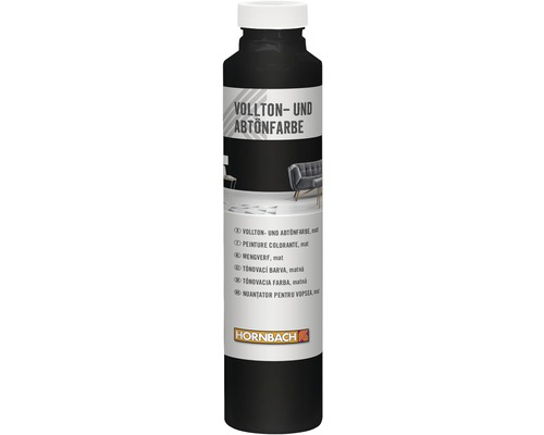 HORNBACH Voll- und Abtönfarbe schwarz 750 ml HORNBACH Voll- und Abtönfarbe schwarz 750 ml