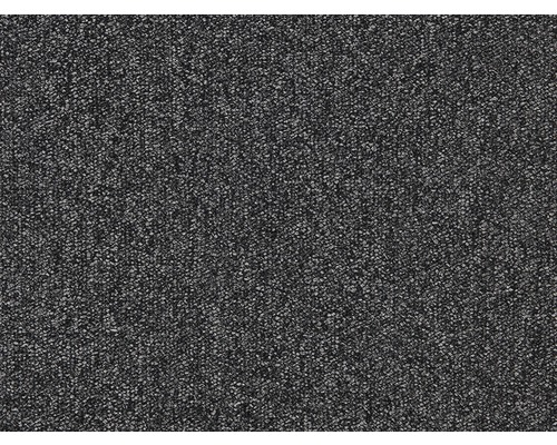 Teppichboden Schlinge Blitz schwarzgrau FB096 400 cm breit (Meterware)