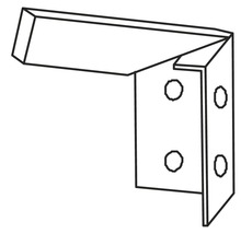 Winkelverbinder mit Montagelöchern