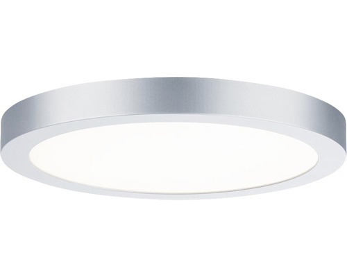 LED Deckenleuchte LED Panel Paulmann Abia 22 W, Ø 300 mm, warmweiß 1-flammig IP 20 chrom matt Runde Deckenleuchte