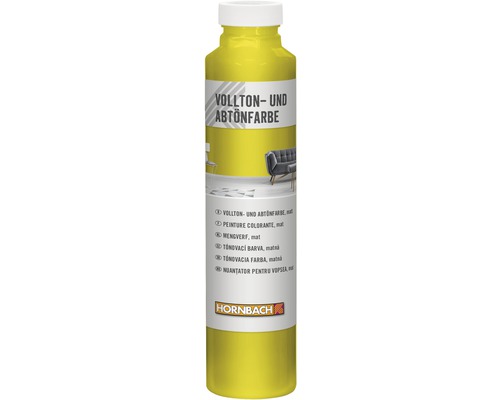 HORNBACH Voll- und Abtönfarbe gelb 750 ml HORNBACH Voll- und Abtönfarbe gelb 750 ml