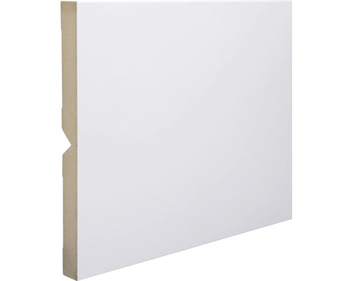 Sockelleiste für Akustikpaneele FU260OC MDF Weiß FOFA015 foliert 18,5x200x2400mm