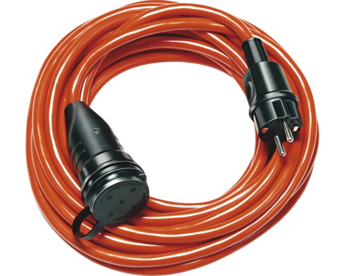 Verlängerungskabel Brennenstuhl® 3 x 2,5 mm² N07V3V3-F 10 m IP44 orange Verlängerungskabel mit Schutzkontaktstecker und Kupplung