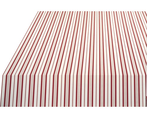 Tischdecke mit Streifenmuster