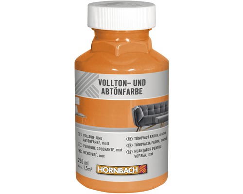 HORNBACH Voll- und Abtönfarbe mango 250 ml