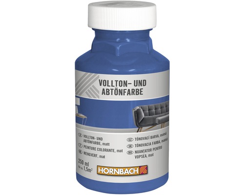 HORNBACH Voll- und Abtönfarbe nachtblau 250 ml HORNBACH Voll- und Abtönfarbe nachtblau 250 ml