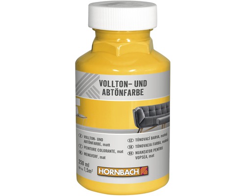 HORNBACH Voll- und Abtönfarbe maisgelb 250 ml HORNBACH Voll- und Abtönfarbe maisgelb 250 ml