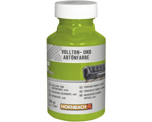 HORNBACH Voll- und Abtönfarbe lindgrün 250 ml HORNBACH Voll- und Abtönfarbe lindgrün 250 ml