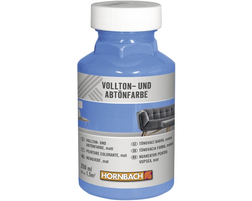 HORNBACH Voll- und Abtönfarbe marineblau 250 ml HORNBACH Voll- und Abtönfarbe marineblau 250 ml