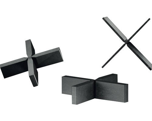 Fugenkreuze 2 mm stark x 15 mm hoch Pack = 100 St Drei Kreuzverbinder aus Metall zur Verbindung von Bauteilen