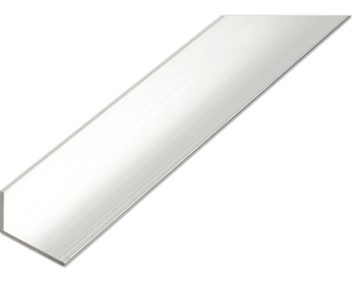 Winkelprofil Aluminium silber 30 x 15 x 2 mm 2,0 mm , 2 m Winkelleiste aus Aluminium