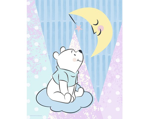 Poster Winnie Pooh Moon 40x50 cm