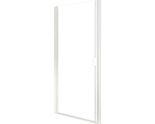 Duschwand aus Glas mit Griff